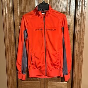 Under Armour Orange Zip-up - Small